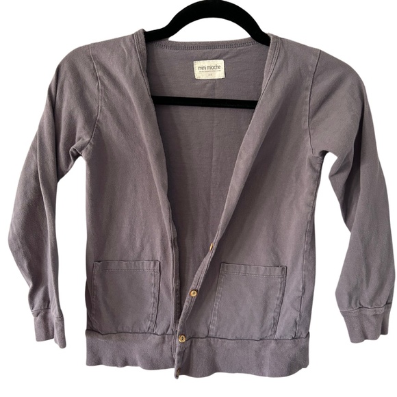 Kids Mini Mioche Organic Cotton Cardigan (size 7/8) - Picture 2 of 9